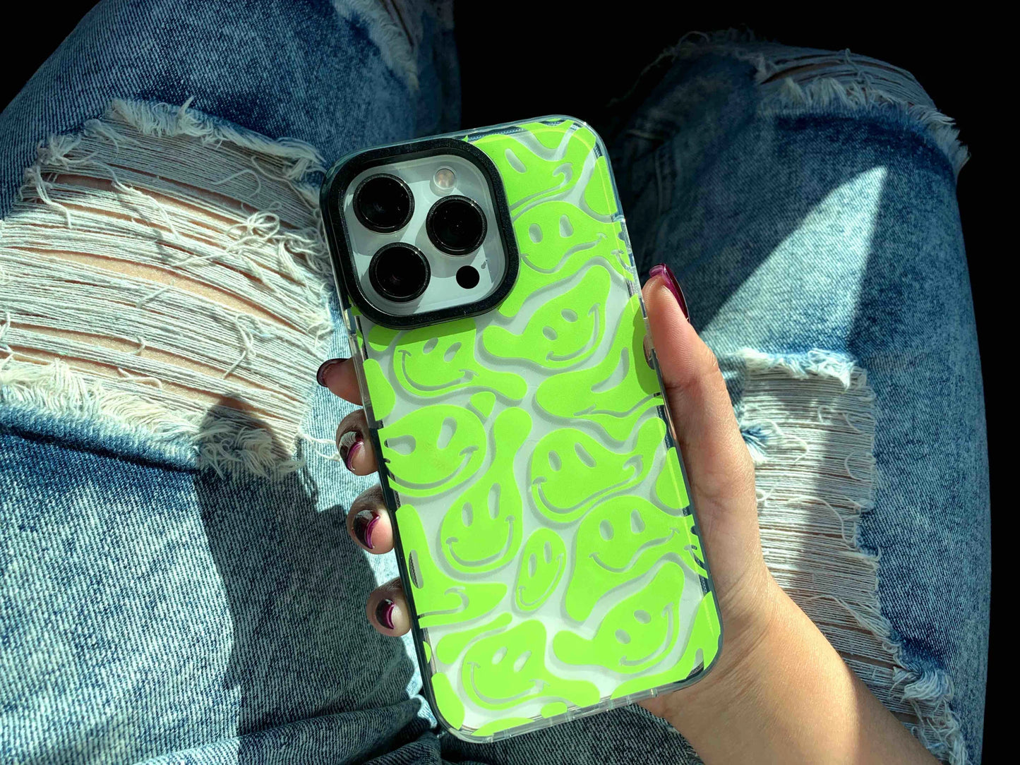 Melted Face Case Verde